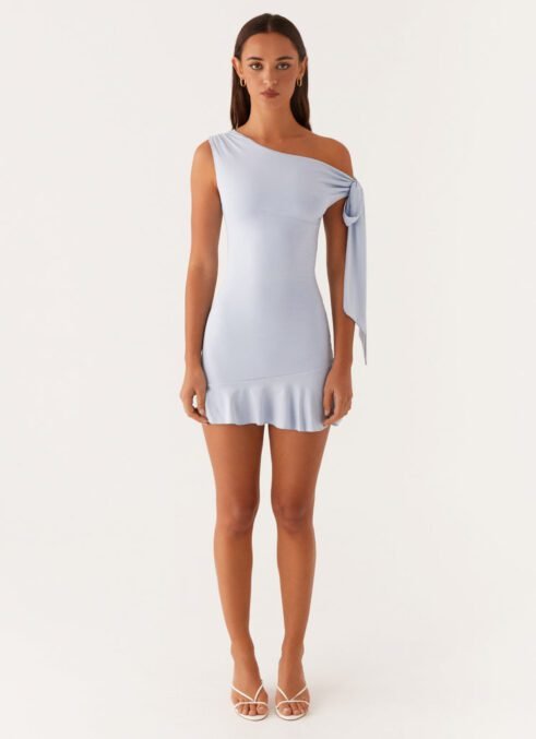 Asymmetrisches Kleid „Elegant Charm“ – Cremeweiß – Bild 16