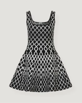 Moderna – Grafik-Kleid in A-Linie