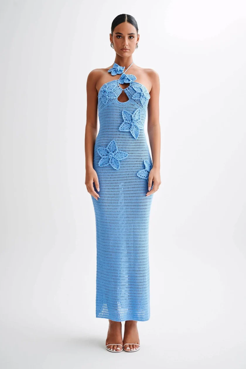 Beverly Crochet Bloom Dress - Image 2
