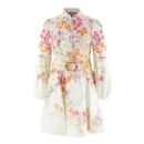 Aurora Bloom Belted Dress