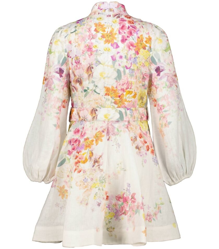 Aurora Bloom Belted Dress - Image 3