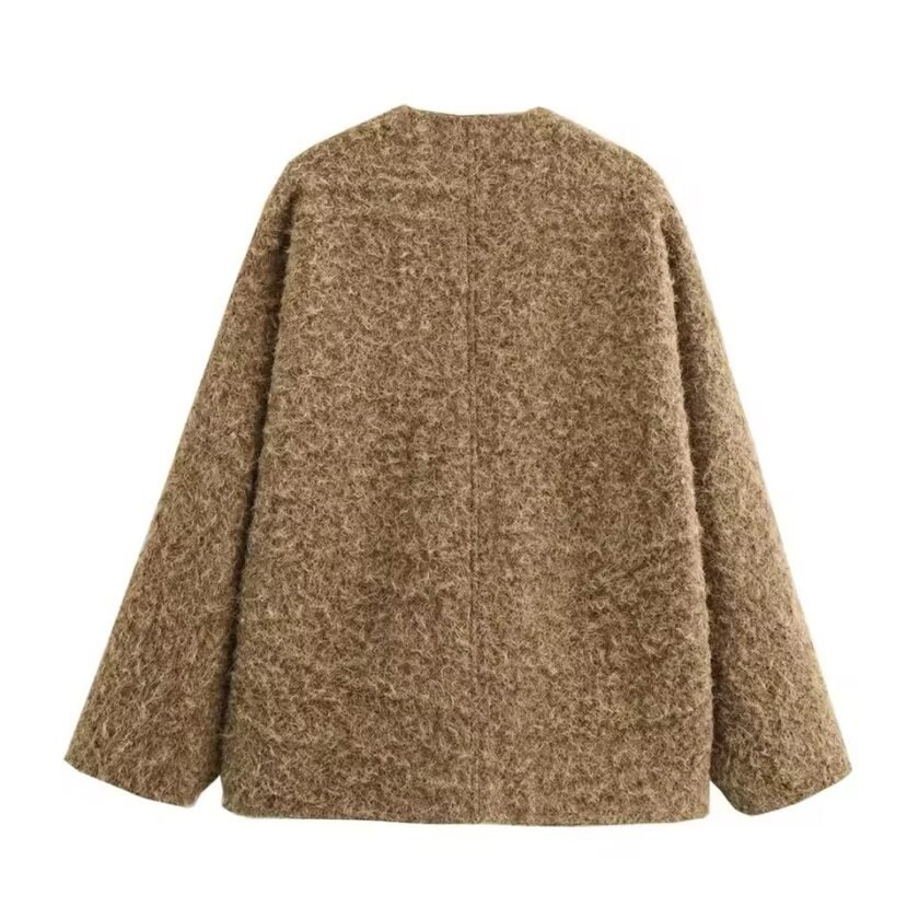 Damen Strickjacke aus Woll-Mix mit Schleifenverschluss - Image 11
