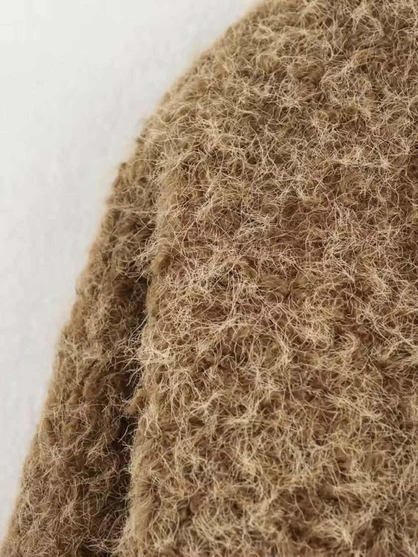 Damen Strickjacke aus Woll-Mix mit Schleifenverschluss - Image 8